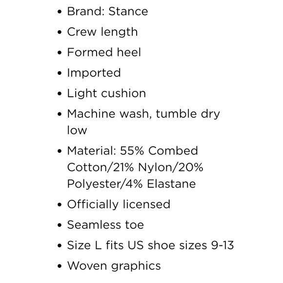 NWT Men's Houston Rockets Shortcut 2 Stance Crew Socks - Picture 12 of 14